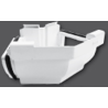 GOUT PVC ANGLE EXT 135° BLANC