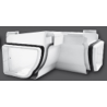 GOUT PVC ANGLE INT 135° BLANC