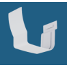 GOUT PVC JONCTION A COLLER REVERSIBLE BLANC