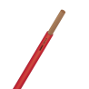 FIL ISOLE HO7VK SOUPLE 1.5MM ROUGE ROUL DE 100M