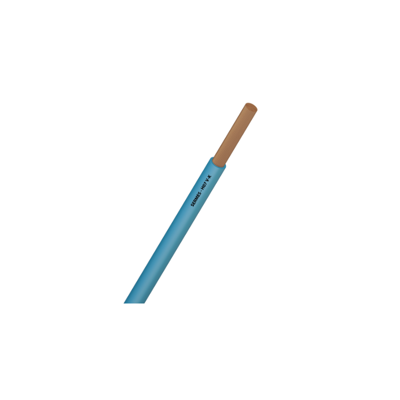 FIL ISOLE HO7VK SOUPLE 2.5MM BLEU ROUL DE 100M FIL ISOLE HO7VK SOUPLE 2.5MM BLEU ROUL DE 100M