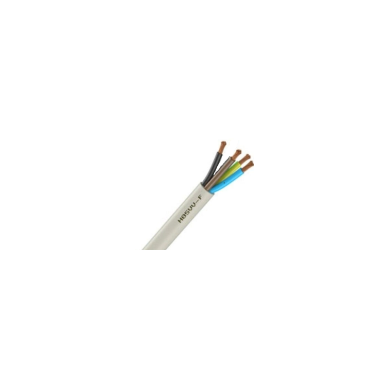 CABLE HO5VVF SOUPLE 4X1.5MM ROULEAU DE 100M CABLE HO5VVF SOUPLE 4X1.5MM ROULEAU DE 100M
