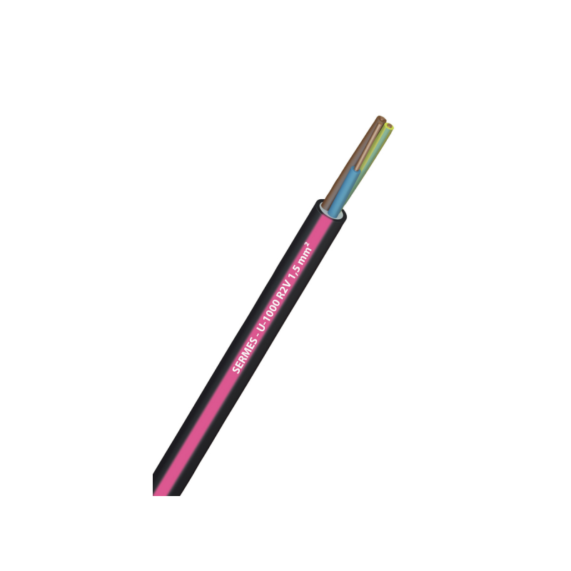 CABLE U1000 R2V 3G1.5MM ROUL DE 100M CABLE U1000 R2V 3G1.5MM ROUL DE 100M