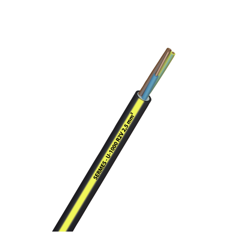 CABLE U1000 R2V 3G2.5MM ROUL DE 100M CABLE U1000 R2V 3G2.5MM ROUL DE 100M