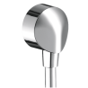 ENCASTRE COUDE RACCORDEMENT CHROME HANSGORHE