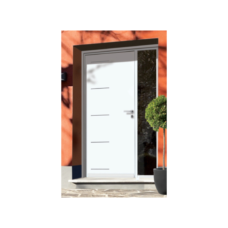 BLOC PORTE PALIERE VILLA FIRSTCLASS 215X95 SERRURE 5 PTS GAUCHE