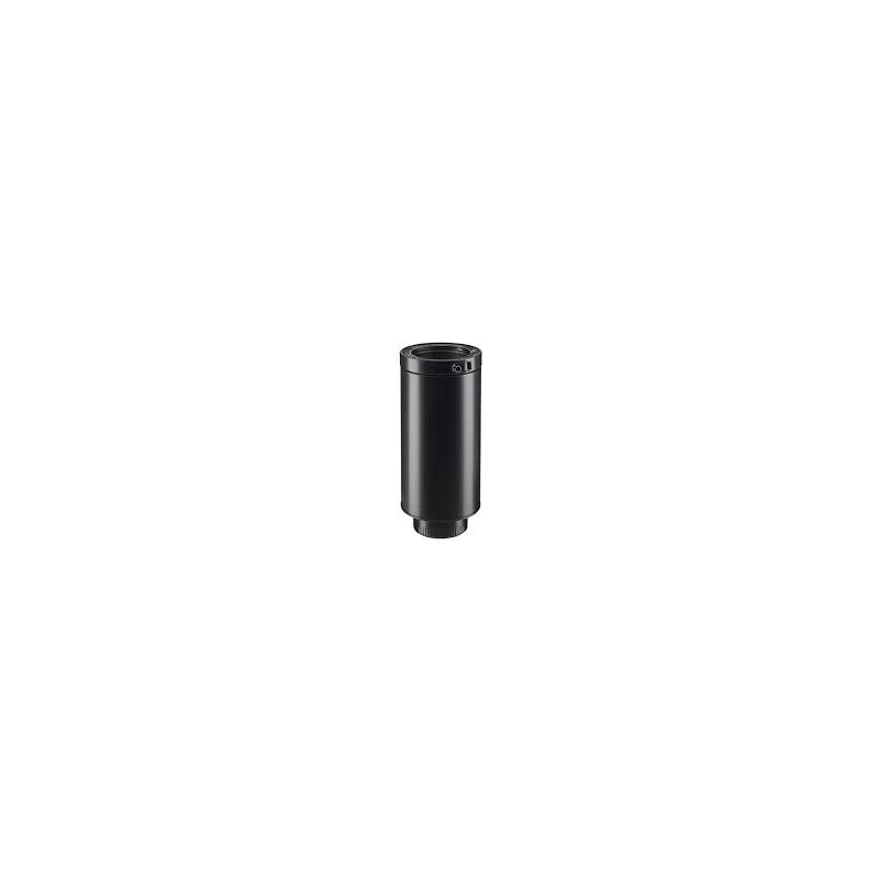 POUJOULAT ELEMENT DROIT DE FINITION NOIR (P9019) D150 H250 POUJOULAT ELEMENT DROIT DE FINITION NOIR (P9019) D150 H250