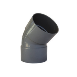 PVC EVAC COUDE 45° FF D100