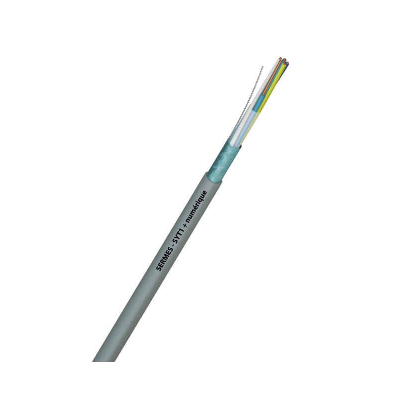 CABLE TELEPHONIQUE 2 PAIRES AU ML CABLE TELEPHONIQUE 2 PAIRES AU ML