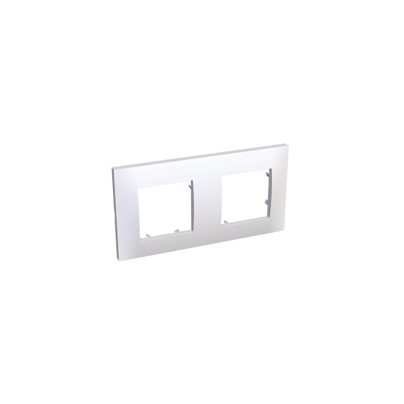 ALTIRA PLAQUE DE FINITION BLANC 2 POSTES-ALB45652 ALTIRA PLAQUE DE FINITION BLANC 2 POSTES-ALB45652