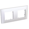 ALTIRA PLAQUE DE FINITION BLANC 2 POSTES-ALB45652