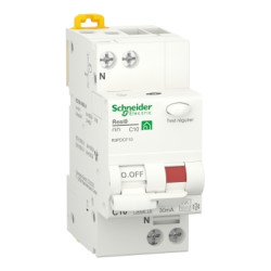 DISJ DCLIC VIGI 1P+N 10A 3KA C 30MA - R9PDCF10