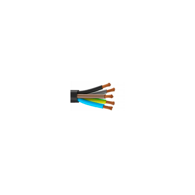 CABLE SOUPLE DE 5 G 6 MM² EN ML CABLE SOUPLE DE 5 G 6 MM² EN ML