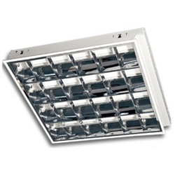 LUMINAIRE ENCASTRE 60X60 PLAFONNIER POUR 4X20W