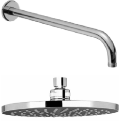 DOUCHE DE TETE BRIVE DIAM 200 + BRAS 350MM JACOB DELAFON