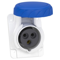 SOCLE DE PRISE IN 16A IP67 220 3P VIS-PKF16F723