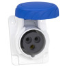 SOCLE DE PRISE IN 16A IP67 220 3P VIS-PKF16F723