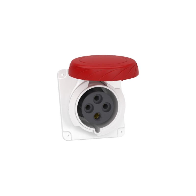 SOCLE DE PRISE IN 32A IP67 380 4P VIS - PKF32F734 SOCLE DE PRISE IN 32A IP67 380 4P VIS - PKF32F734