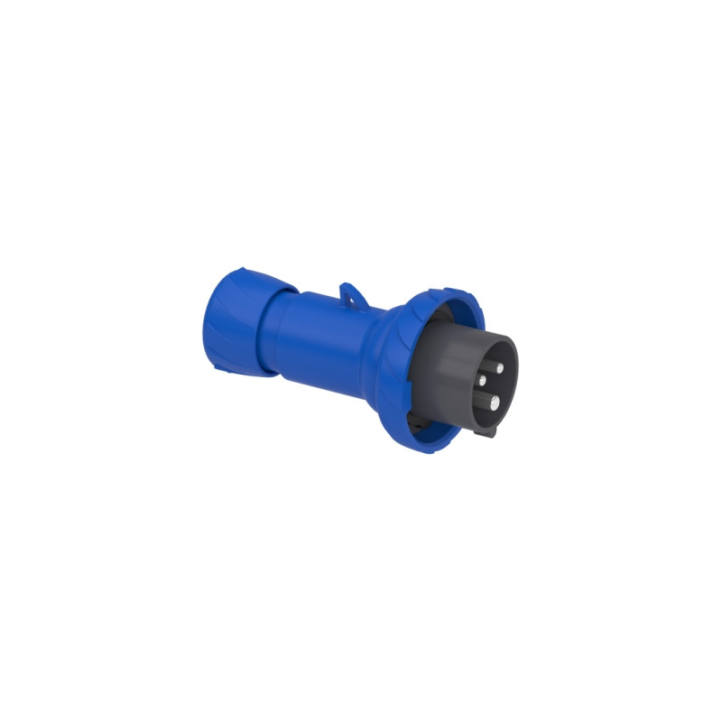 FICHE MOB 16A IP67 220V 3P VIS-PKE16M723