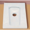 WC SIEGE A LA TURQUE ORIENTABLE BLANC
