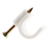 FIXATION ATTACHES D9 BLANC BOITE DE 100