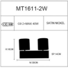 LUMINAIRE MT1611-2W