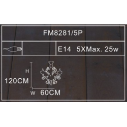 LUMINAIRE FM8281/5P