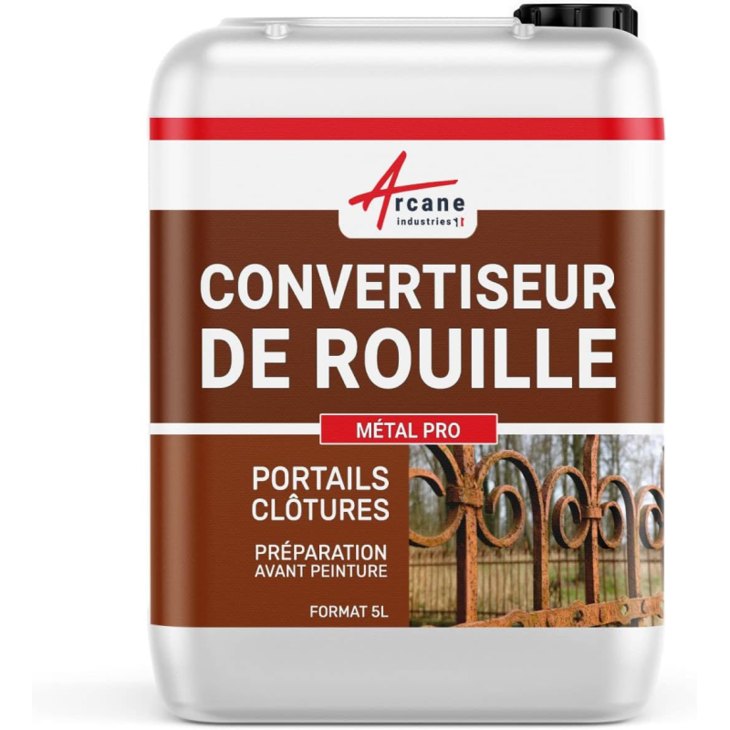 METAL PRO - CONVERTISSEUR DE ROUILLE - 5 L