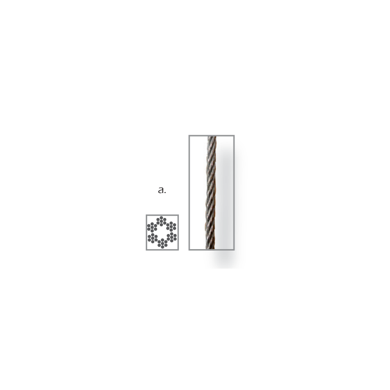 CABLE HORLOGERIE GALVA D.6, AU ML CABLE HORLOGERIE GALVA D.6, AU ML
