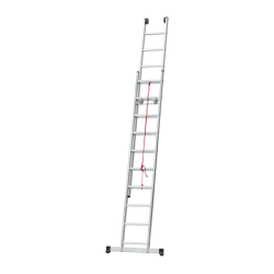 ECHELLE COULISSE A CORDE 2 PLANS 2X18 - 9M65