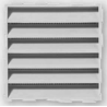 GRILLE AERATION COMBINEE BLC 200/200 A/M