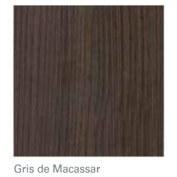 DRESSING ETAGERE ANGLE GRIS MACASSAR 900X900MM