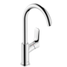 MITIGEUR LAVABO BEC HAUT 210 AVEC TIRETTE LOGIS HANSGROHE