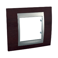 UNICA PLAQUE 1 POSTE WENGUE - MGU66_002_OM3