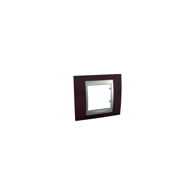 UNICA PLAQUE 1 POSTE WENGUE - MGU66_002_OM3 UNICA PLAQUE 1 POSTE WENGUE - MGU66_002_OM3