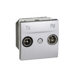 UNICA PRISE TV/FM UNIQUE 2M ALU-MGU3_451_30