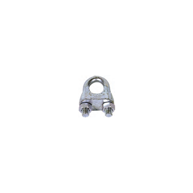 SERRE CABLES GALVANISE DIN 741 D 22MM 27J ETRIER SERRE CABLES GALVANISE DIN 741 D 22MM 27J ETRIER
