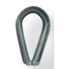 COSSE COEUR GALVANISE 8MM DIN 6899B 32X20