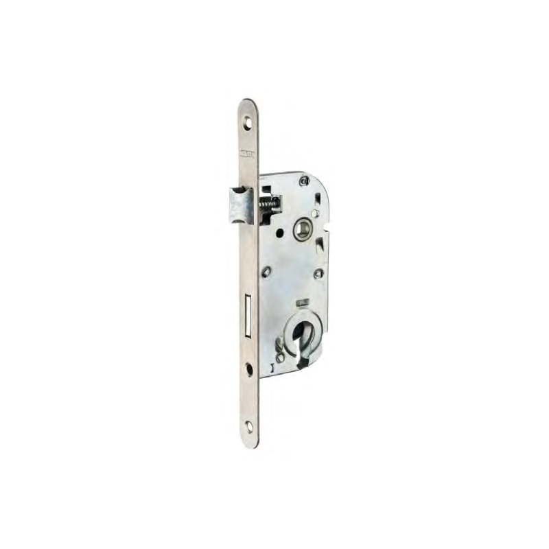 SERRURE A ENCASTRER A CYL A40 E70 INOX REVERS.