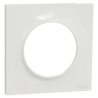 ODACE PLAQUE 1 POSTE  STYL BLANC - S520702