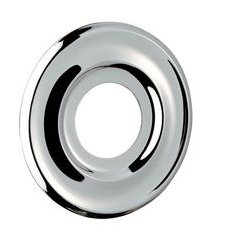 ROSACE ROBINET CHROME TARAUDEE 50MM 15x21 EP8 MM