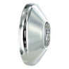 ROSACE ROBINET CHROME TARAUDEE 60MM 20x27 EP15MM