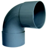 PVC EVAC COUDE 87°30 MF D50