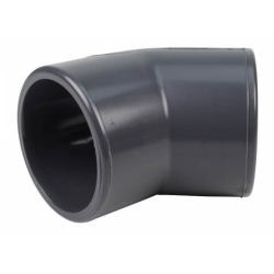 PVC PRESSION COUDE 45° D63