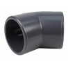 PVC PRESSION COUDE 45° D63