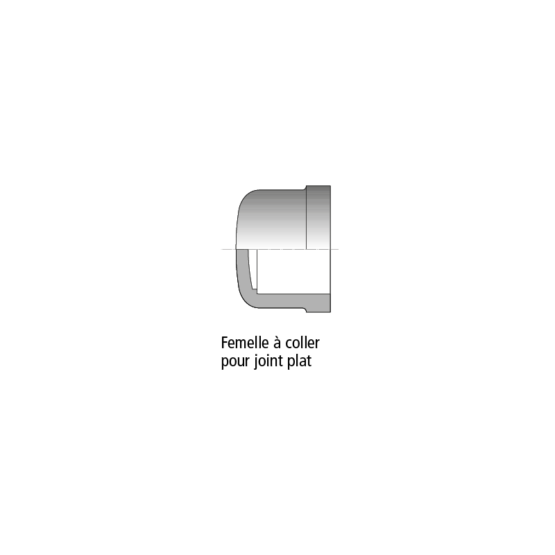 PVC PRESSION BOUCHON D63 PVC PRESSION BOUCHON D63