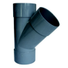 PVC EVAC TE 45° FF D200