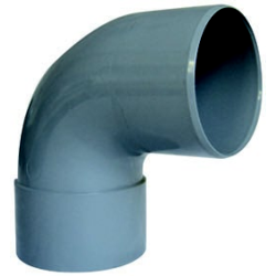 PVC EVAC COUDE 90° MF D75