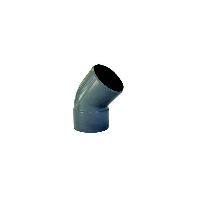 PVC EVAC COUDE 45° MF D75 PVC EVAC COUDE 45° MF D75