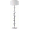 ABATS-JOURS BLANCHE MOD. LYON LAMPE 1L E27 100W DECO
